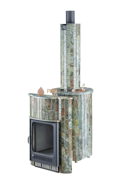 Банная печь Ферингер Макси ПФ Жадеит наборный