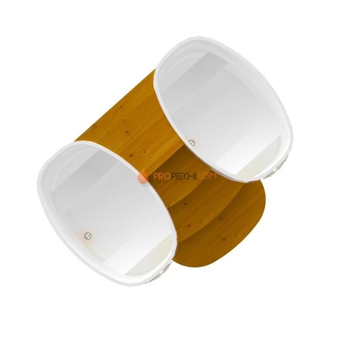 Подиум BentWood на 2 купели 0,76х1,16 Рустик натуральный