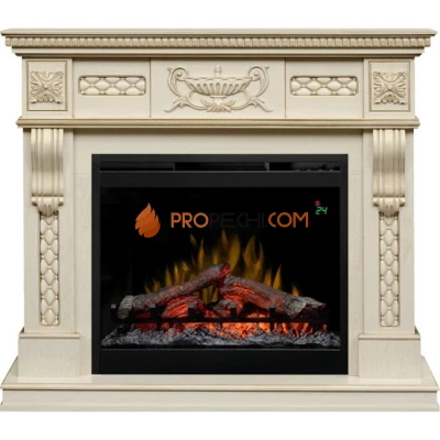 Каминокомплект Dimplex Corsica - Слоновая кость с патиной с очагом Symphony 26 inch DF2624L-INT