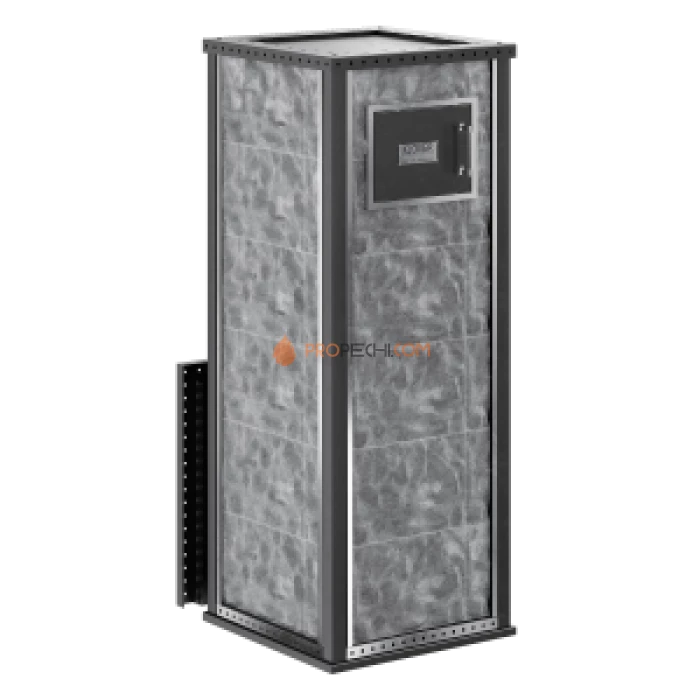 Дровяная печь для бани Klover RT 50-RV ( Талькомагнезит, Design 01 )