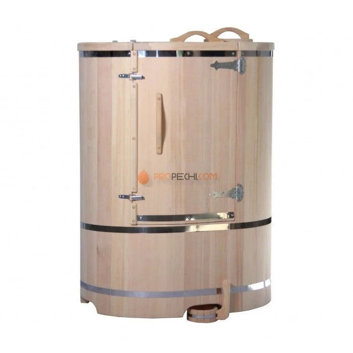 Кедровая фитобочка ЭкспертСаун 78х100 см овальная