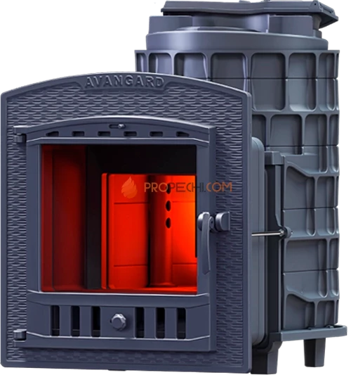 Чугунная банная печь Гефест Авангард ЗК 30 П2