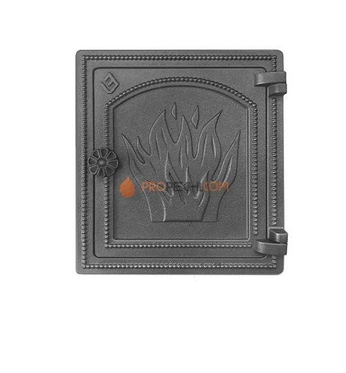 Дверка печная ВЕЗУВИЙ ДТ-4 (Антрацит)