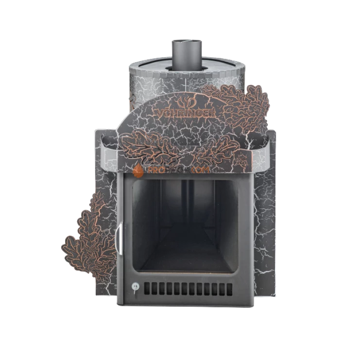 Дровяная печь для бани Ферингер Малютка в Кожухе Дуб До 18 м³