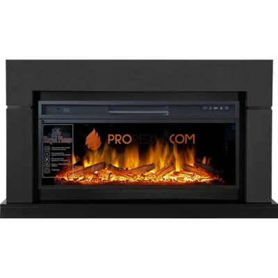 Каминокомплект Royal Flame Lindos Graphite Grey (Ширина 1470мм) с очагом Vision 42 LOG LED