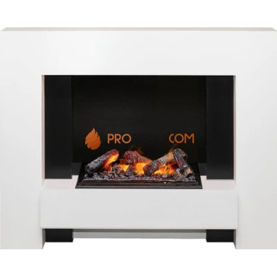 Каминокомплект Dimplex Tokyo - Белый с очагом Cassette 600 NH