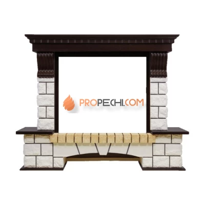 Портал Dimplex Pierre Luxe - Венге / Белый