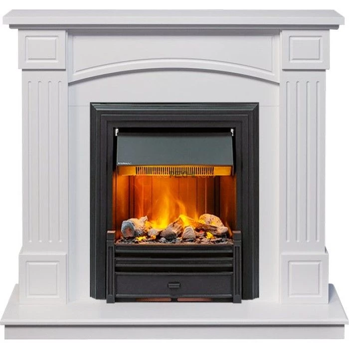 Каминокомплект Dimplex Boston - Белый (Высота 925см) с очагом Brookline Black