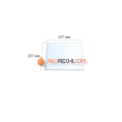 Стекло для дверцы Везувий 270