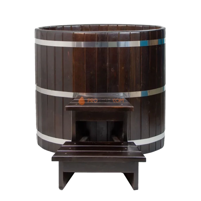 Купель круглая НКЗ OPTIMA из кедра, диаметр 180 см, высота 120 см