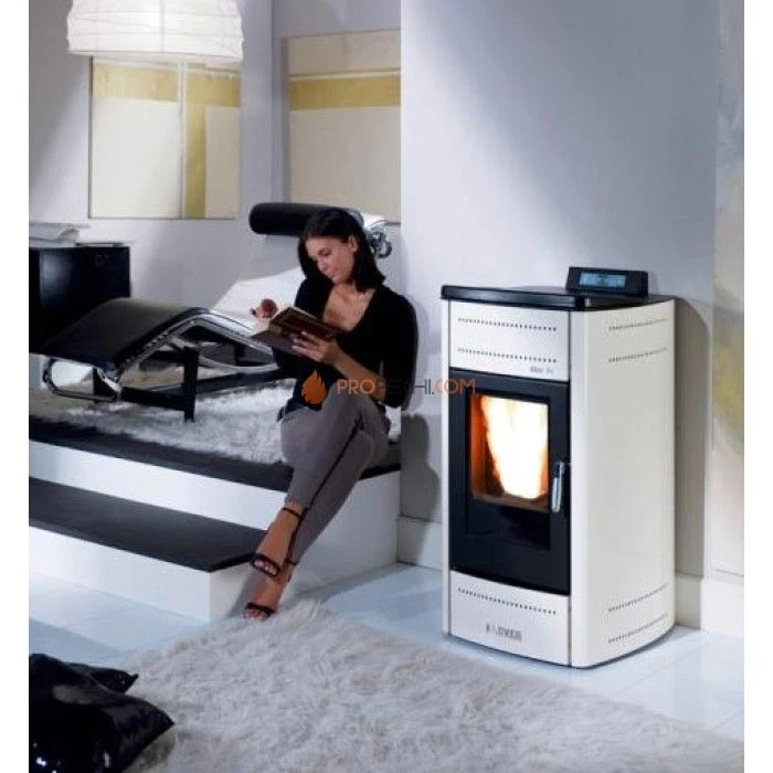 Отопительная печь Klover STAR 14 (слоновая кость)