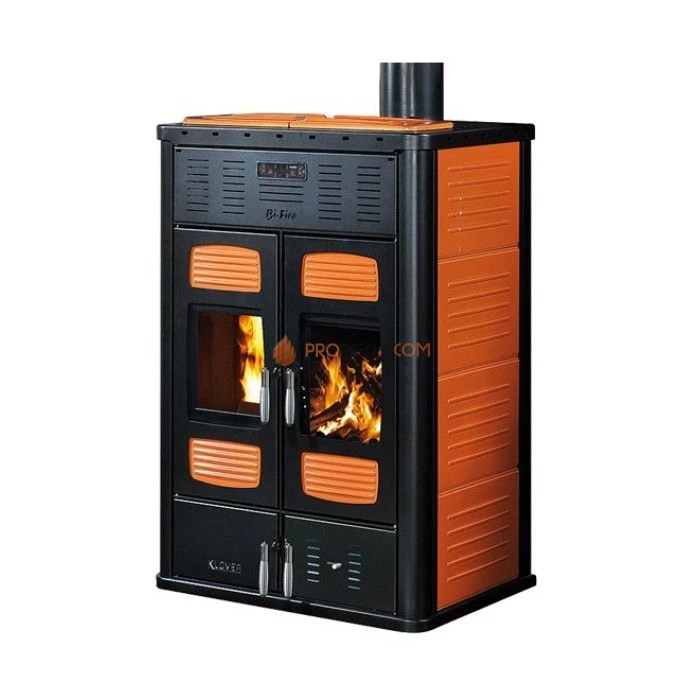 Отопительная печь Klover BI-FIRE (охра)