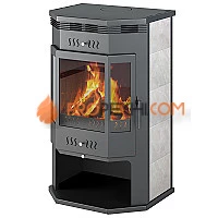 Печь-камин ASTON Призматик (бежевый)