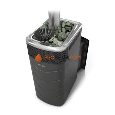 Печь для бани Термофор Гейзер XXL 2017 Inox Витра ЗК антрацит