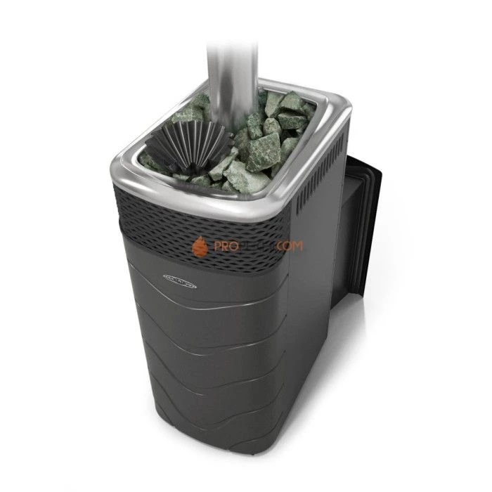 Печь для бани Термофор Гейзер XXL 2017 Inox Витра ЗК антрацит