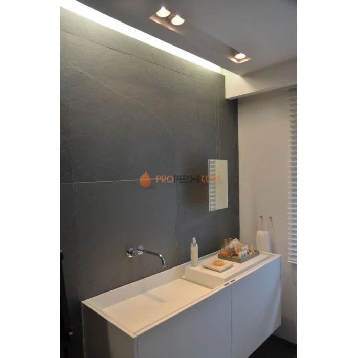 Панель Серый сланец натуральный скол (600х300мм) упак. (6шт/1,08м2)