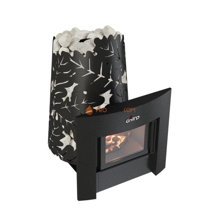 Дровяная печь для бани Grill’D Dubravo 180 Window