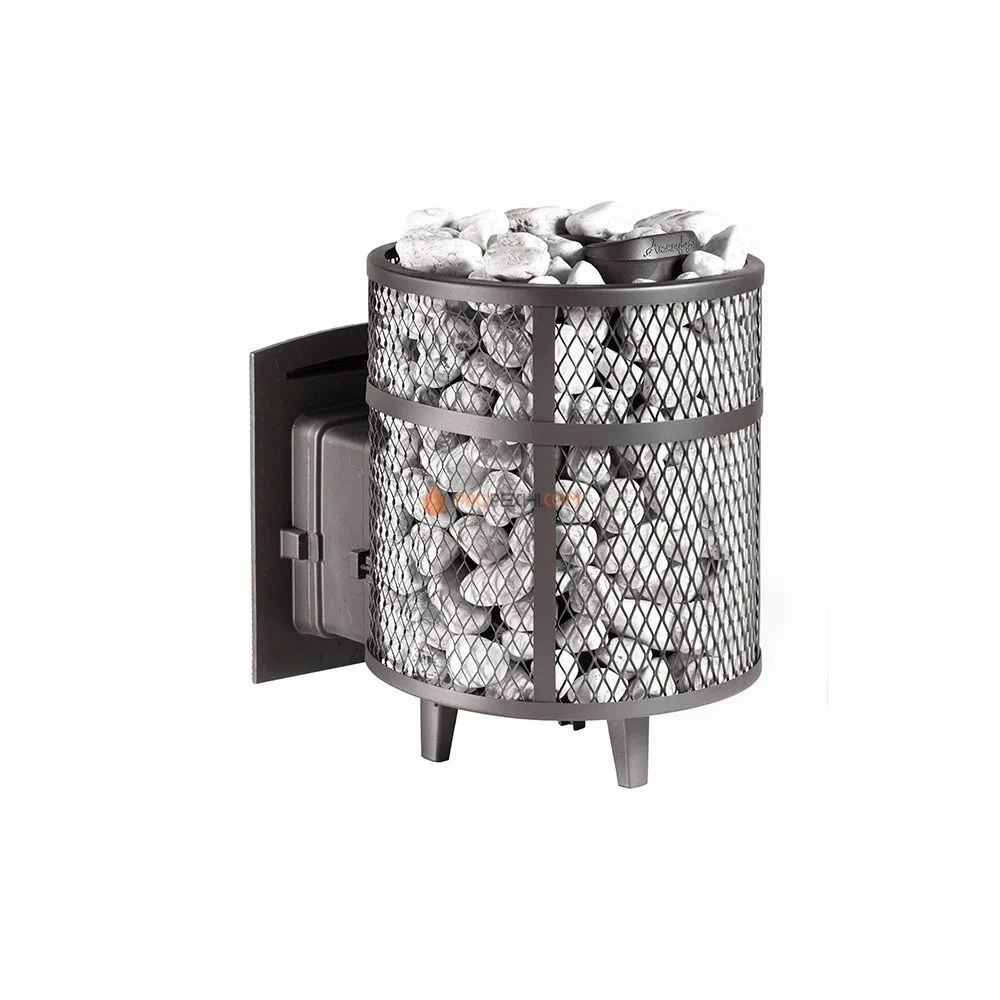 Банная печь Атмосфера-М сетка из нержавеющей стали