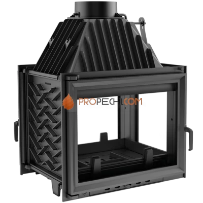 Каминная топка Kratki Zuzia/PT (тунель, стекло справа)