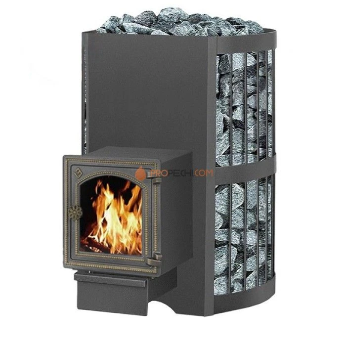 Дровяная печь для бани Везувий Скиф Стандарт 28 (ДТ-4С)