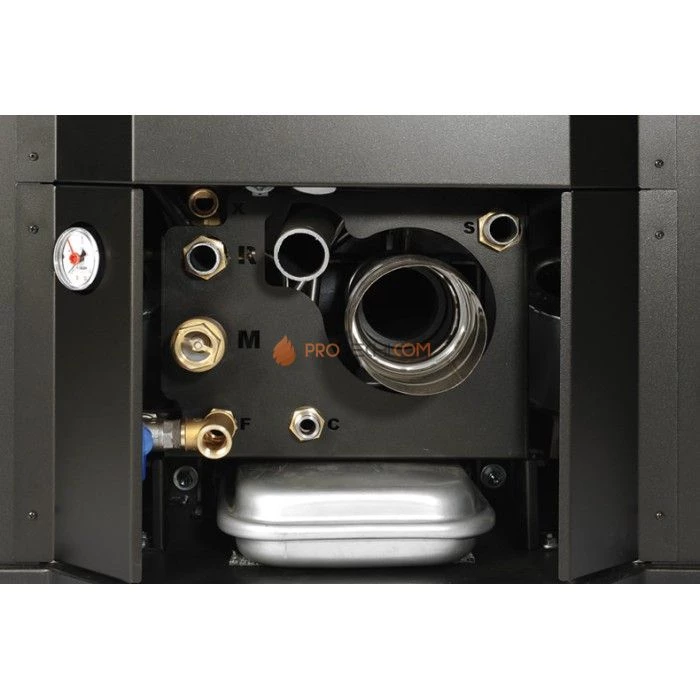 Отопительная печь Klover BELVEDERE 22 TOP (серебро)