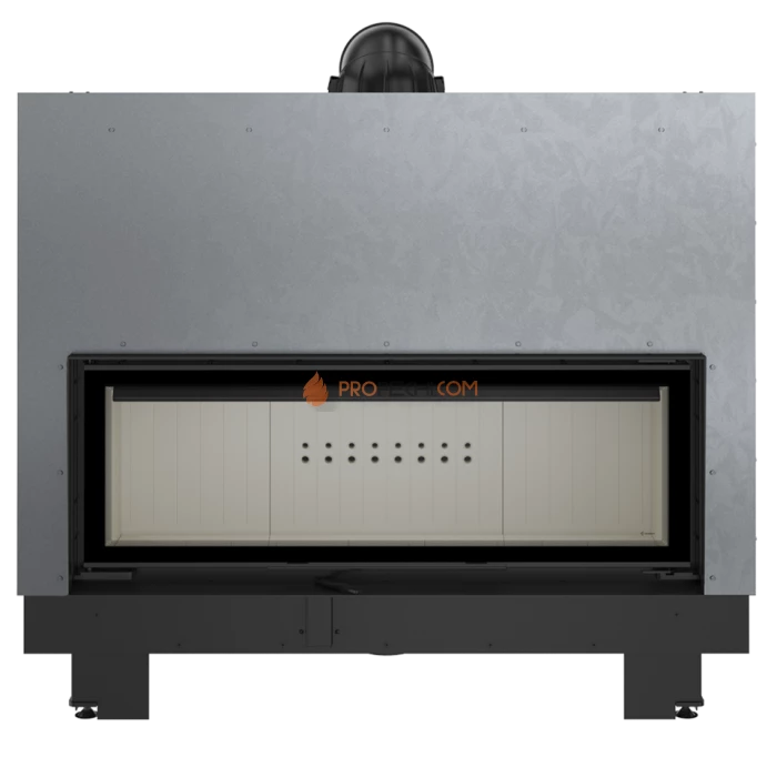 Каминная топка стальная Kratki MB120/G (22 кВт)