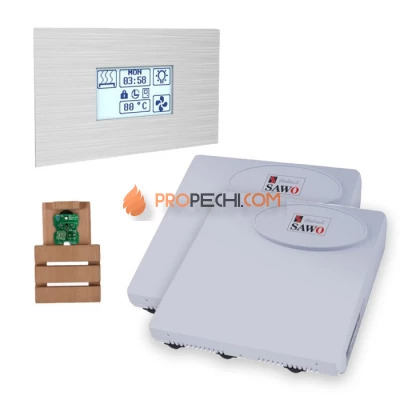 Комплект управления сауной SAWO INNOVA STEEL TOUCH S ДО 30 КВТ