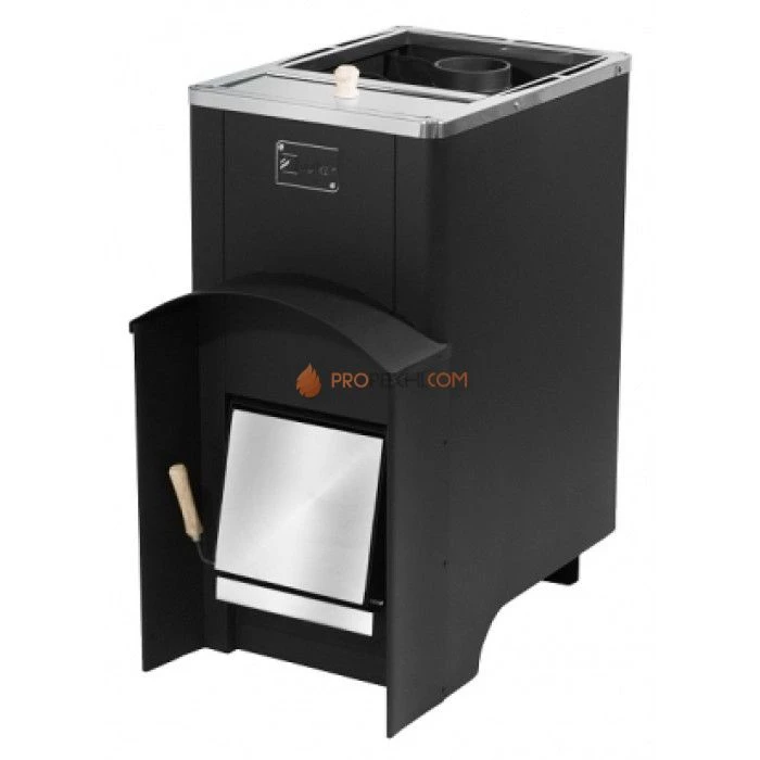 Дровяная печь для бани Вулкан Эльбрус 26 Стандарт с баком
