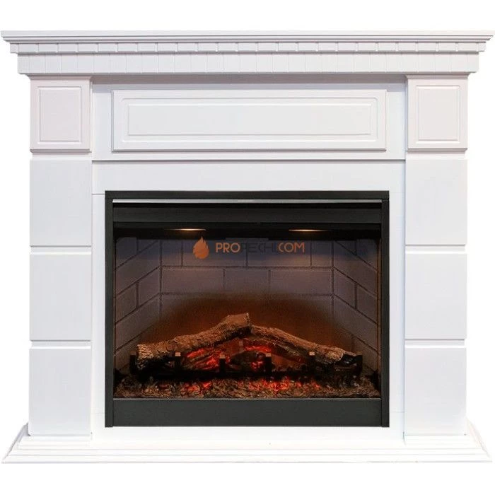 Каминокомплект Dimplex Portland - Белый с очагом Symphony 26 inch DF2608-INT