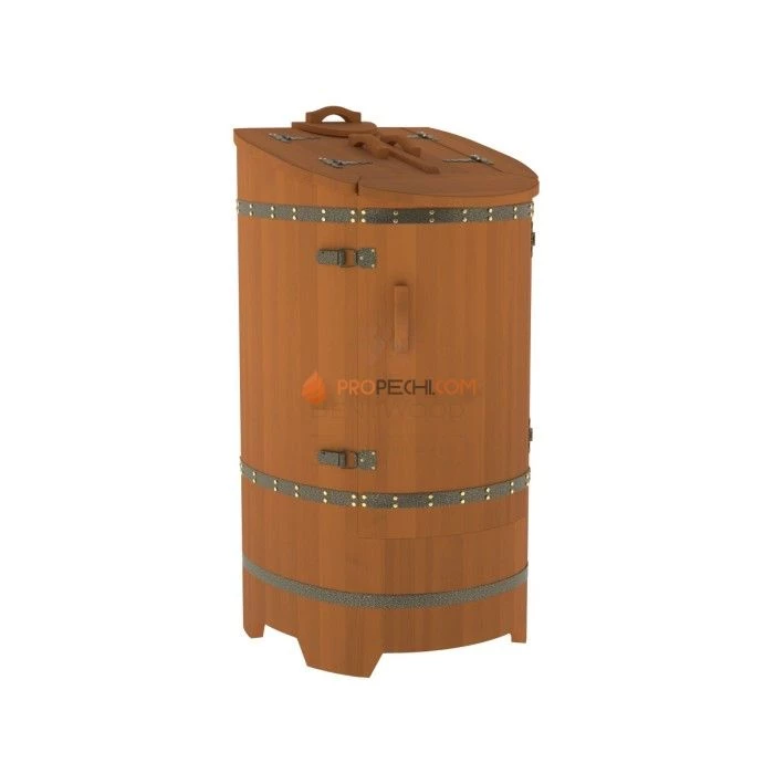 Фитобочка BentWood из кедра со скосом Премиум Коньяк