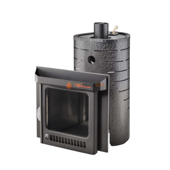 Дровяная печь для бани Ферингер Малютка в Кожухе Лайн До 18 м³