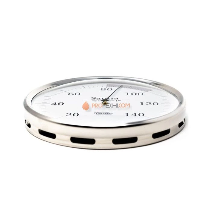 Термометр для сауны Fischer в корпусе из нержавеющей стали