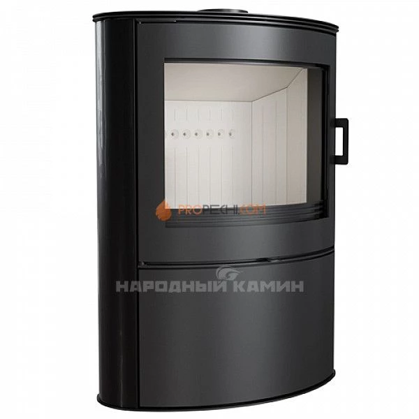 Печь-камин Kratki Koza/AB/S/2/KAFEL/CZARNA