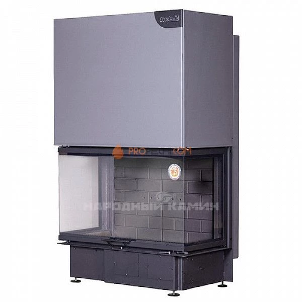 ДЕЛЬТА 1000B три стекла принтинг черный шамот