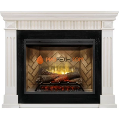 Каминокомплект Dimplex America - Слоновая кость с патиной с очагом Revillusion RBF30