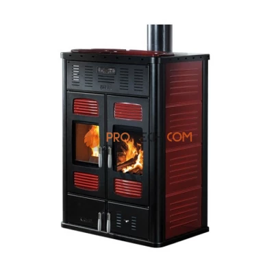 Отопительная печь Klover BI-FIRE (бордо)
