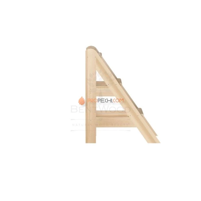 Лесенка для купели 3 ступени из кедра