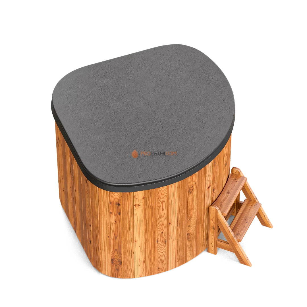 Купель композитная POLARSPA CORNER 160 Термососна