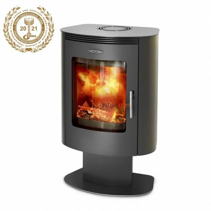 Печь- камин Термофор (TMF) Визиера черная бронза 150