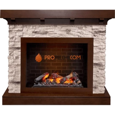 Каминокомплект Dimplex Chalet - Темный дуб/Сланец с очагом Cassette 600 NH