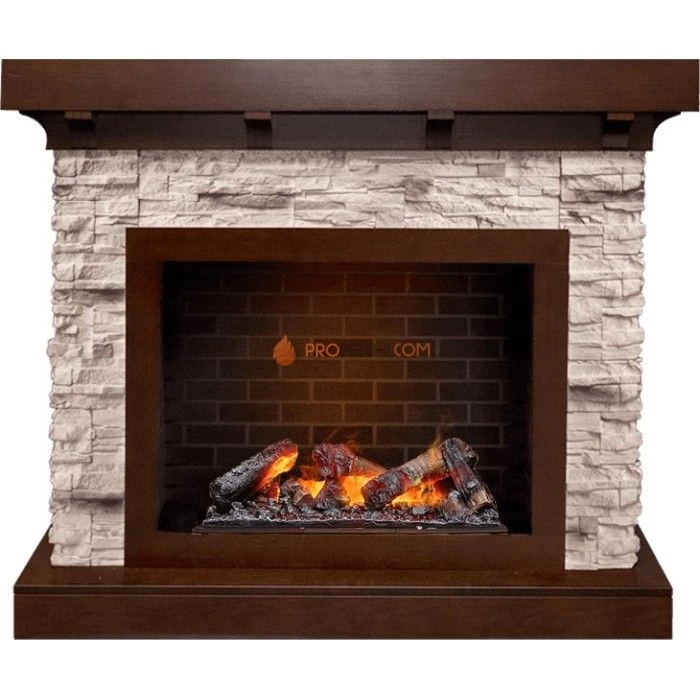 Каминокомплект Dimplex Chalet - Темный дуб/Сланец с очагом Cassette 600 NH