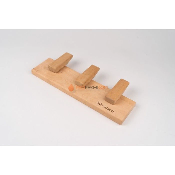 Вешалка Woodson D3, 3 крепления, ольха