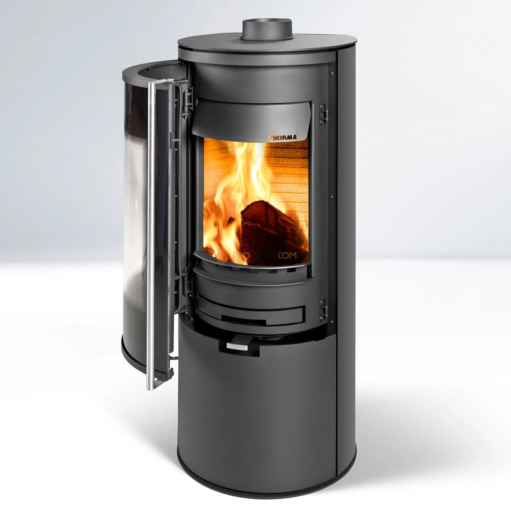 Печь-камин Thorma TOLEDO exclusive, черная