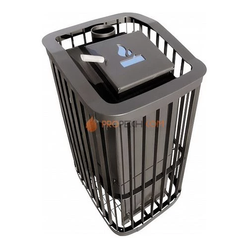 Печь банная Варвара Терма-Каменка, панорамная