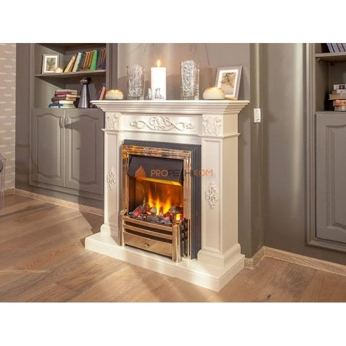 Каминокомплект Dimplex Derby - Белый дуб с очагом Atherton