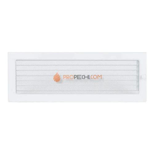 Вент.решетка 170х480 мм. белый с жалюзи