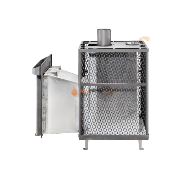 Дровяная печь для бани Ферингер Квадра в сетке до 25 м³