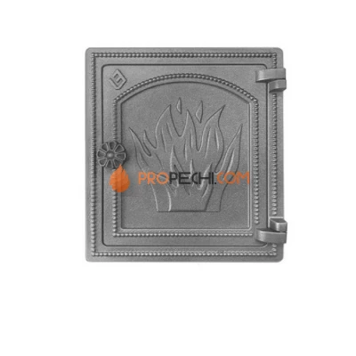 Печная дверца Везувий ДТ-4 (не крашенная)