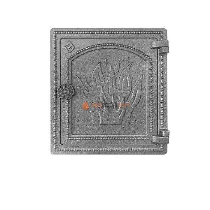 Печная дверца Везувий ДТ-4 (не крашенная)