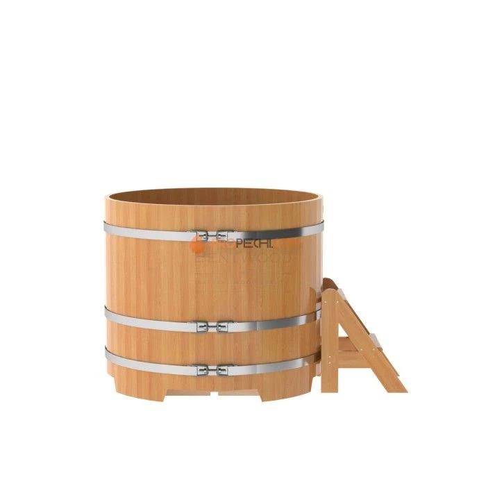 Купель BentWood круглая из натуральной лиственницы d=1,17